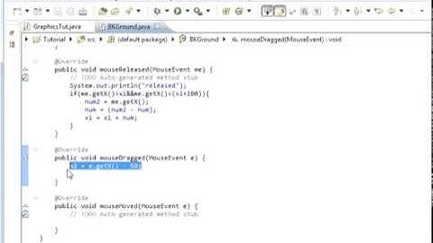Java Animation Mouse Motion Listener