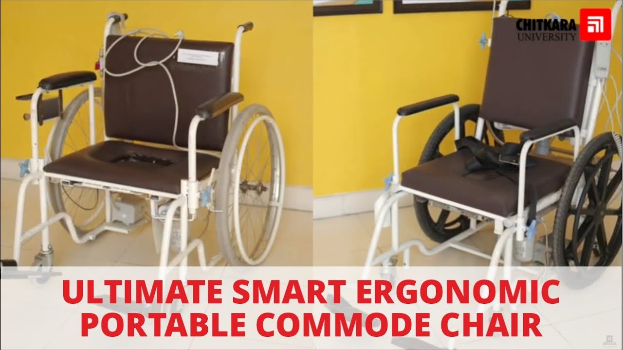 Chitkara University Unveils the Ultimate Smart Ergonomic Portable Commode Chair YouTube