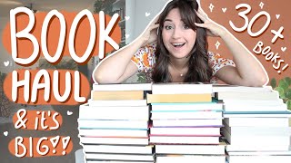 it's time for a MASSIVE BOOK HAUL because i have no self control 📚🌝