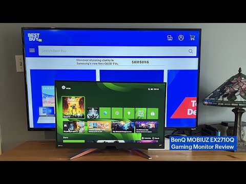 BenQ MOBIUZ EX2710Q 165Hz QHD Gaming Monitor Review - YouTube