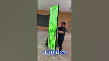 🚀 Introducing the Future of LED Display Technology — 163" Liftable & Foldable All-in-One Screen