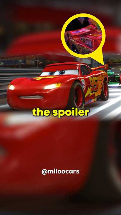 Why Lightning McQueen Didn't Keep the Spoiler from Cars 2?