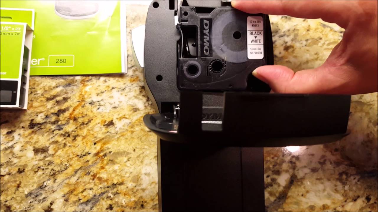 How to Reload a Dymo Label Maker 