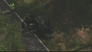Officer 'side-swiped' by vehicle in Clayton County after chasing suspect