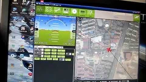 Ardupilot Telemetry Ground Station Test with 3DR radio modem