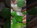 made a wooden Yoshi❷ #supermario #woodworking