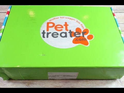 Pet Treater Box October 2017 Unboxing + Coupons #PetTreater