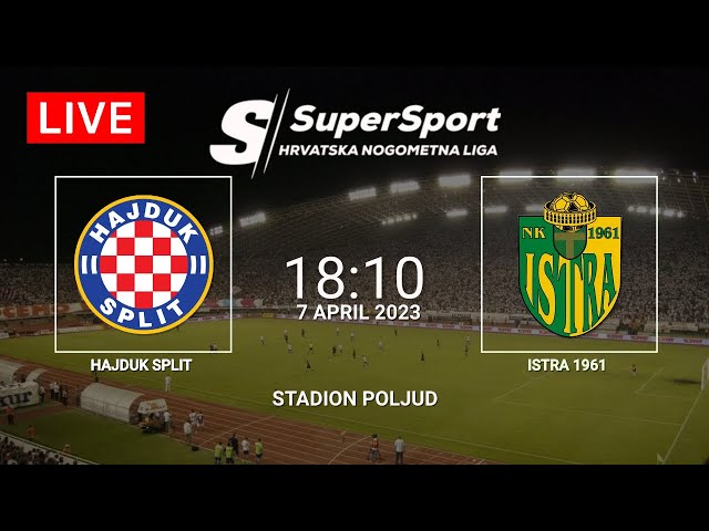 Prva Hrvatska Liga - Početne postave za susret HNK Hajduk Split - NK Rijeka  (17:05)