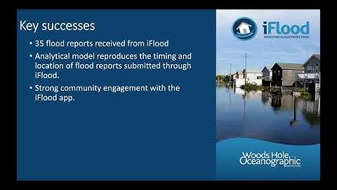 iFlood: citizen-science to understand groundwater contributions to flooding on barrier islands