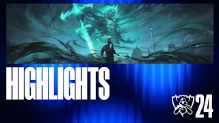 Highlights | PSG vs. 100 - Game 2 | 2024 Worlds | Play-In Stage