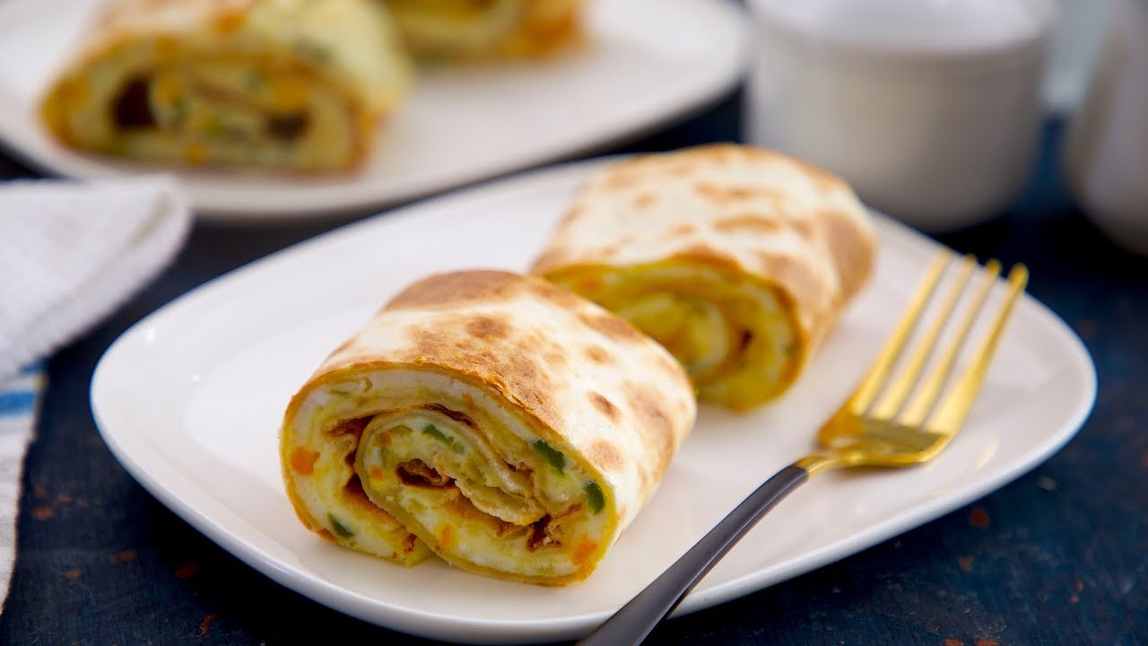 HOW TO MAKE BREAKFAST MINI EGG ROLLS READY IN 10 MINUTES ZEELICIOUS FOODS YouTube