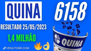 🍀 Resultado Quina 6158