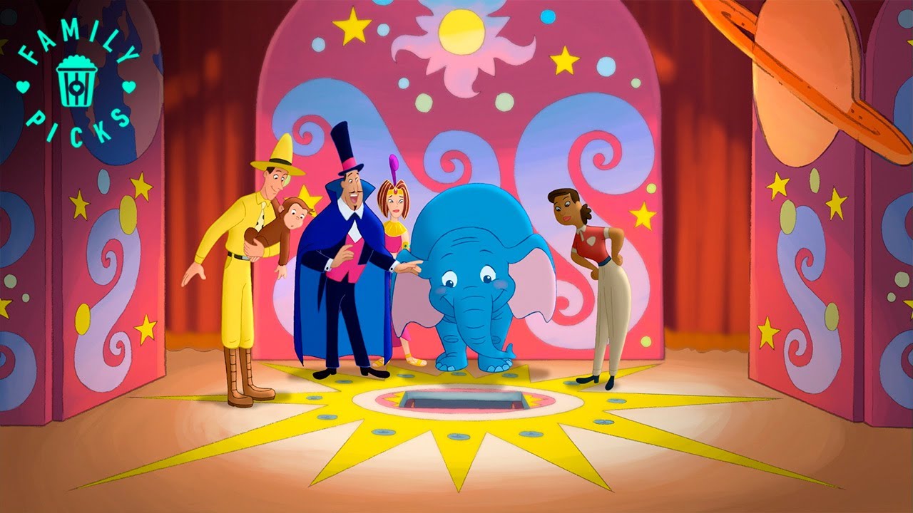 Kayla Reunites with Her Elephant Family | Curious George 2: Follow That Monkey!