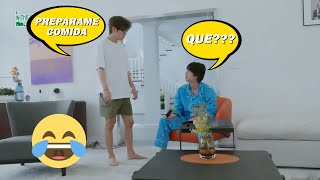 BTS deja que el bebe TAEHYUNG haga lo que quiera