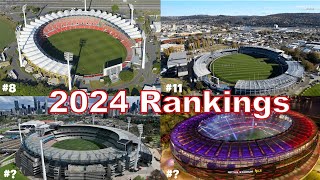 *OFFICIAL* AFL 2024 Stadium Rankings 2024 from WORST to BEST!