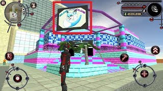 Rope Hero (Find Blue Fox Club) - गेम के अंदर Club खोजें - Hot Girl Club find Maps screenshot 2