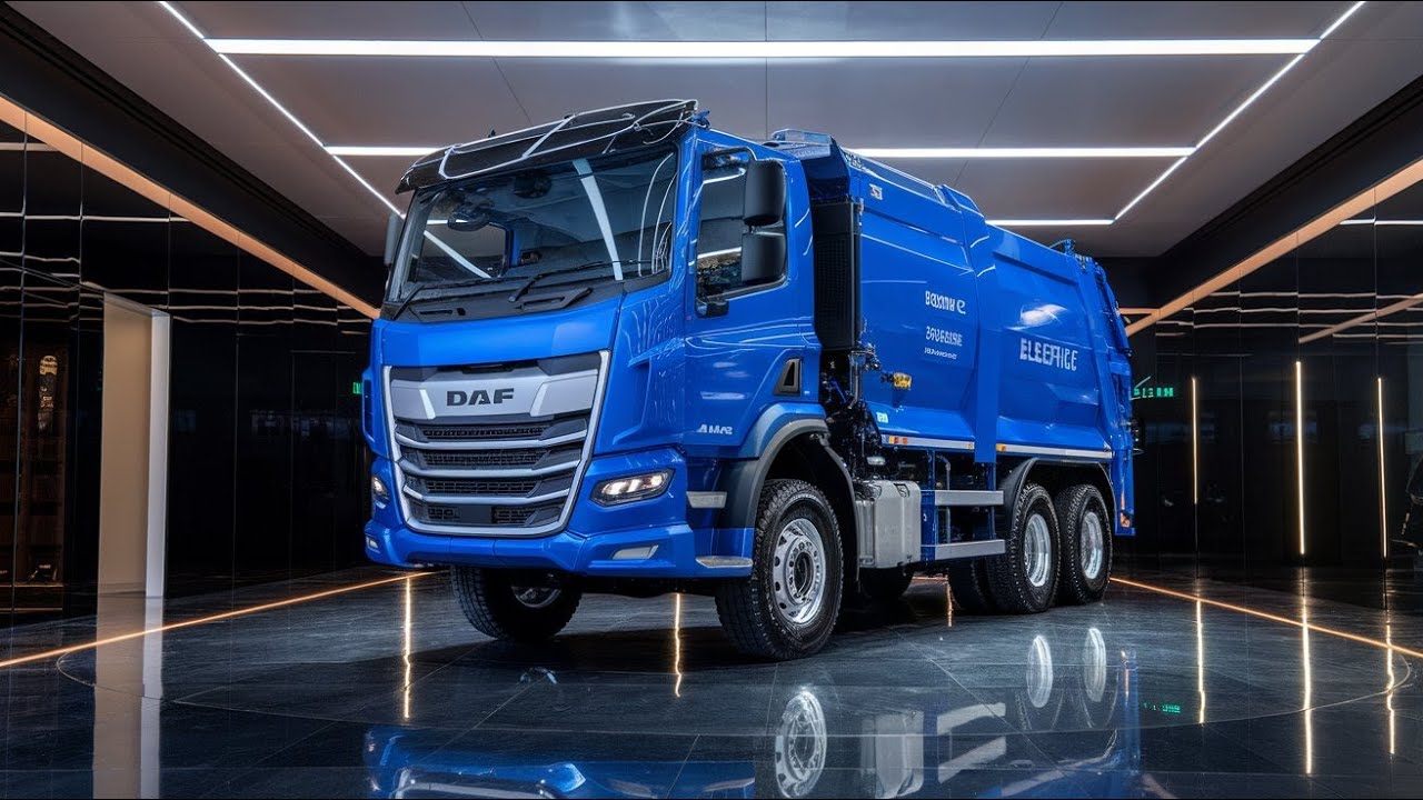 DAF XD Electric truck 2026 | Amsterdam electric waste trucks | Best electric trucks 2026
