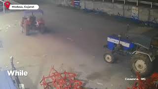 Thief runs tractor over himself while trying to steal it in Gujarat