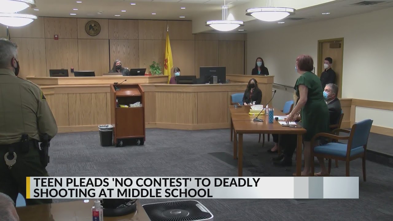 Albuquerque teen pleads no contest in fatal Washington Middle School ...