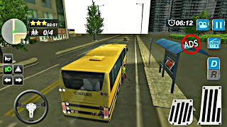City school bus driving games | Android school bus driving game play | Taking children to school... screenshot 5