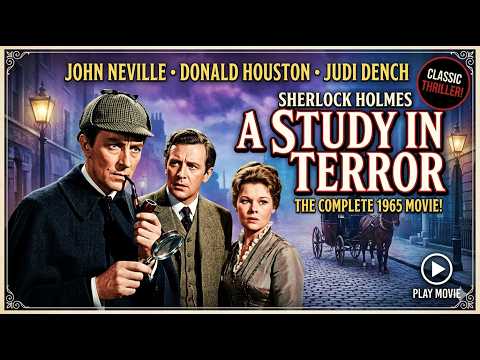 A Study in Terror (1965) | Sherlock Holmes vs Jack the Ripper | Classic Mystery Thriller Full Movie