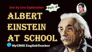 Albert Einstein at school Class 11 line by line explanation part 4