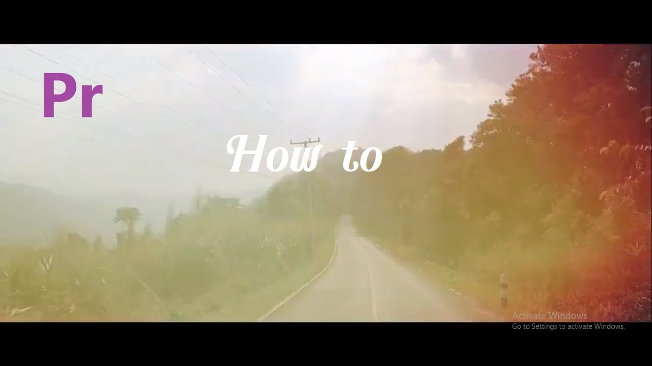 Ep10 ?????????????????????????????????????????????????????????????????????How to Light Leak Flash Transition Effect