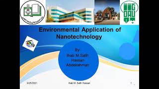 Environmental Application of Nanotechnology