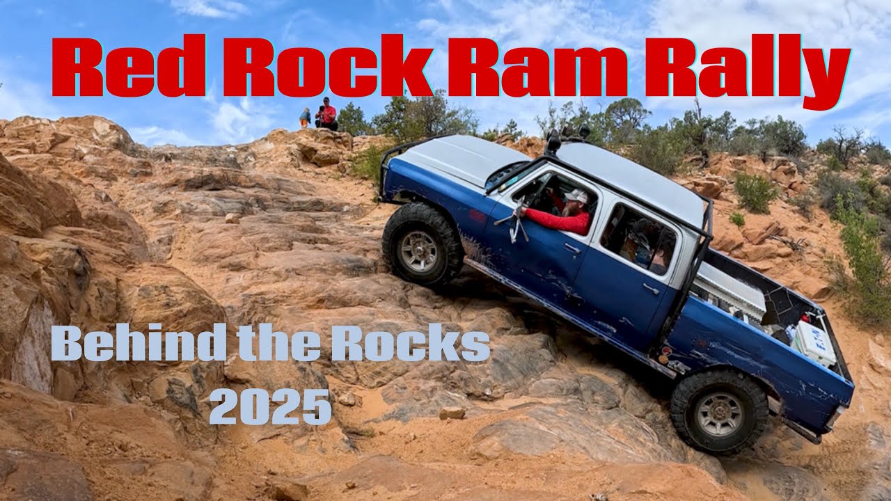 Behind the Rocks Ram Rally Moab - YouTube