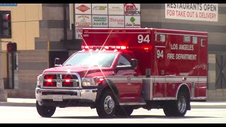 LAFD Rescue 94 Transporting