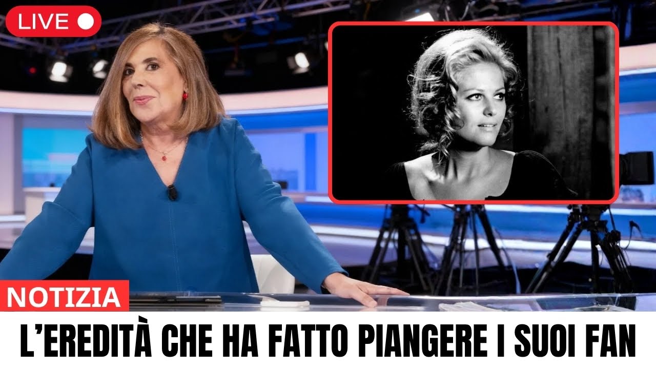 Claudia Cardinale ha lasciato un patrimonio che ha fatto commuovere i suoi fan fino alle lacrime