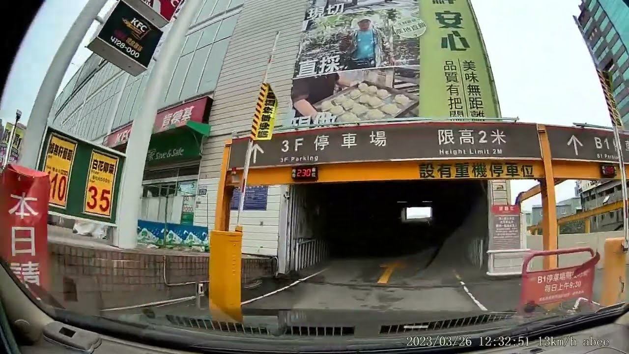 台中大買家北屯店地上(頂樓)停車場