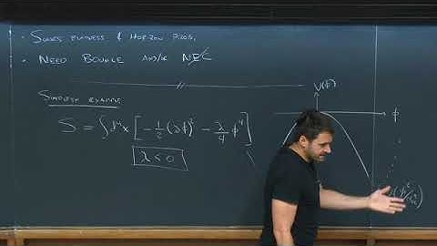 Alternatives to Inflation - lecture 3