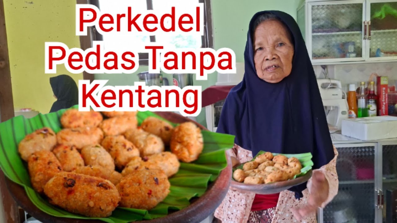 Perkedel Tanpa Kentang Bumbu Kelapa
