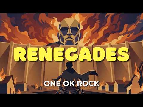 ONE OK ROCK - Renegades | Lyric Video [Japanese | Eng Lyrics]