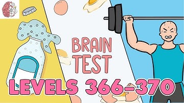 Brain Test: Tricky Puzzles Levels 366 - 370 Solutions