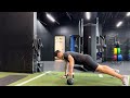 Plank pull throughs