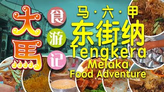 马六甲·东街纳老街·老味道：峇峇娘惹餐、傻瓜面、大树下鸭面、海南咖啡、碟子蒸糕、乌达面包、三楼米粉、大众薄饼～食游记 ❤️ #Tengkera，#Melaka Food Adventure