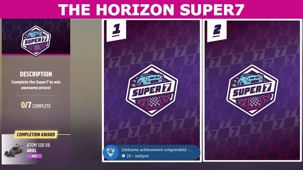 Horizon Super7 Challenges | Super7 Series #1 | Forza Horizon 5