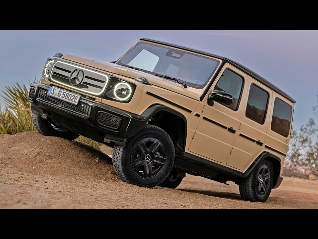 The NEW Mercedes ELECTRIC G-Class 2025 (588HP) | Full Walkaround class=