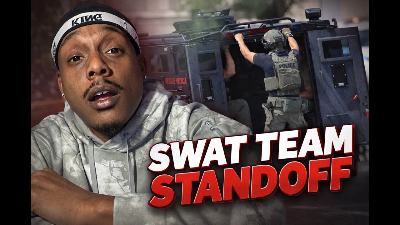 Man has standoff with swat team | Qforthedub Reactions - YouTube