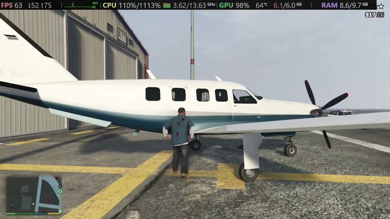 ROG Ally GTA5 Play Test Ultra Settings