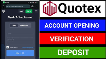 Quotex Trading Account Opening Hindi | Quotex Me Account Kaise Banaye (Verification & Deposit)