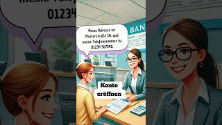Konto Erffnen deutschlernen deutsch bank konto deutschkurs deutscha1a2b1b2 deutschhren