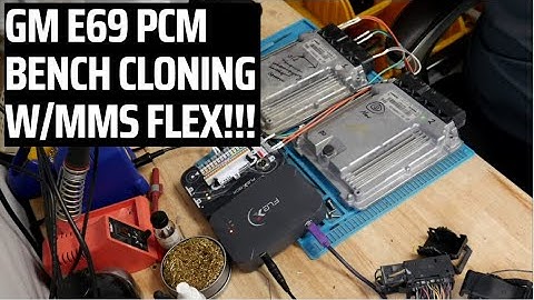 Cloning a GM E69 (Bosch MED9.6.1) With FLEX! No opening required!