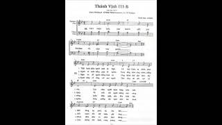 Thánh Vịnh 111 B - Thanh Lâm - Ca Đoàn Đaminh Giáo Xứ Phú Trung TGPSG