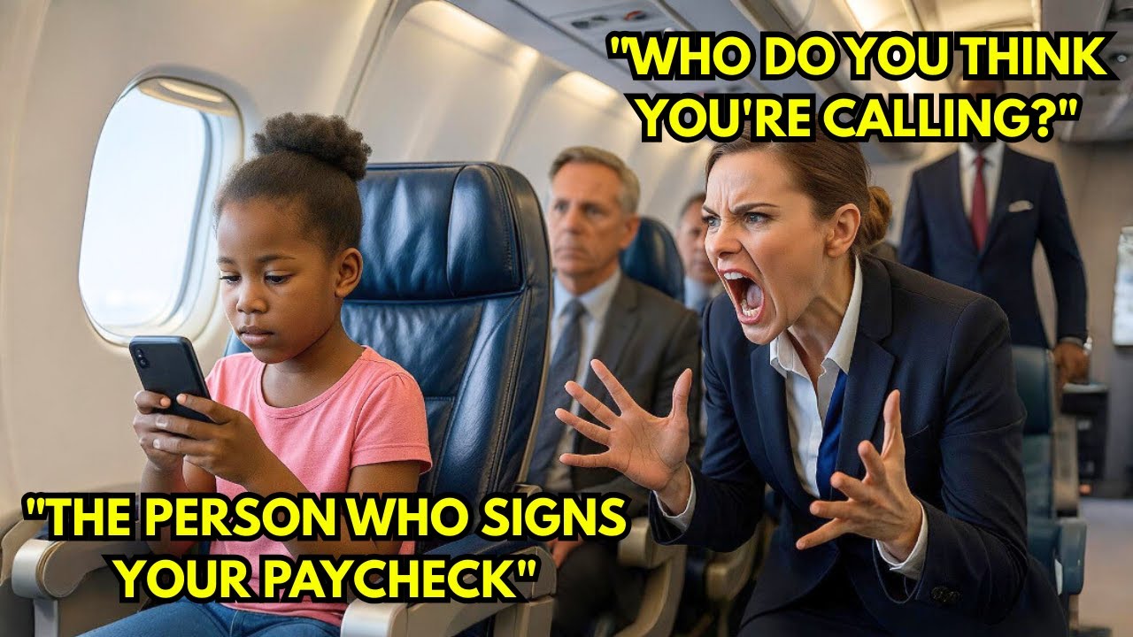 Flight Attendant Shouts at a Black Teen Girl — Then She Makes One Call and FAA Grounds All Flights