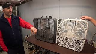 Box Fan Comparison I Lasko B20725 Vs. Air King 9723
