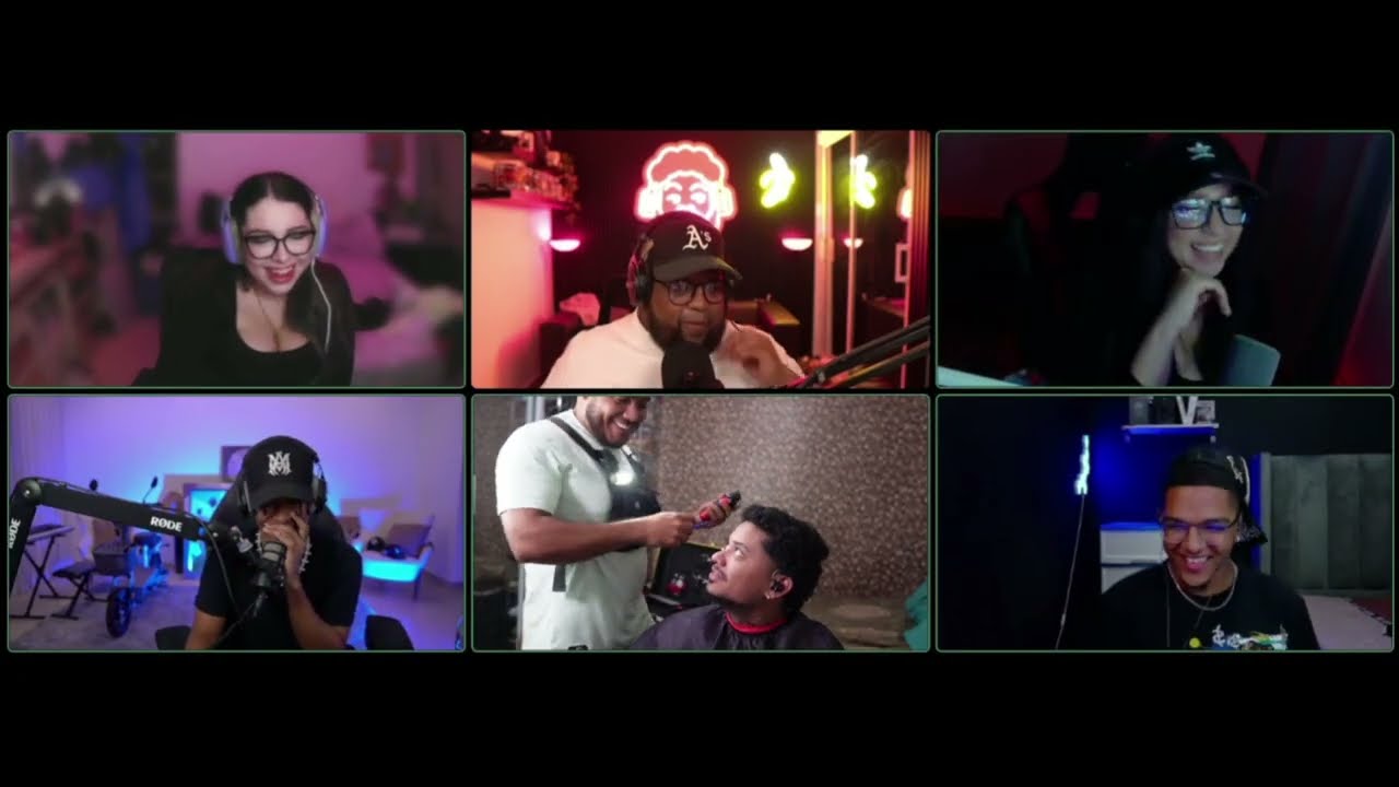 Domidios se corta el pelo en vivo y el relajo con RDjavi no tiene fin😂​​​​