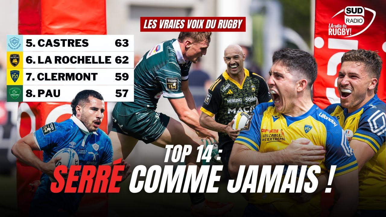 Les Vraies voix du rugby : le Top 14 est serré comme jamais !